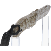 Couteau K25 SIROCO Camo aride 32116 lame 14 cm visible dans l'obscurité