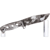 Couteau K25 32338 camo black phtyon manche aluminium