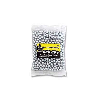 Sachet de 500 billes acier 4.5 mm pour airsoft