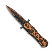 Couteau pliant automatique Albainox Dragon 18050-A Lame 8.8 cm