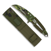 Couteau INTREPID camo vert 32416 Lame 21.5 cm