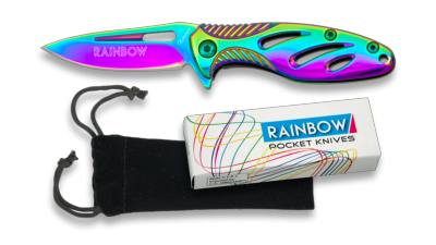 Couteau pliant Rainbow 18382 lame 5 cm