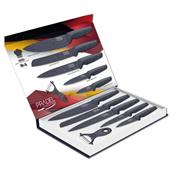 Coffret couteaux PRADEL évolution revêtement façon pierre grise