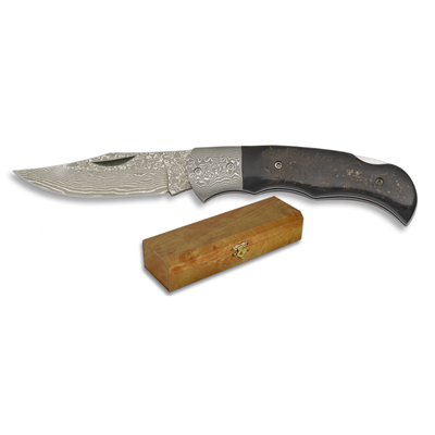 Couteau pliant Albainox 19955 lame damas