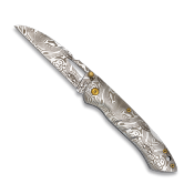 Couteau pliant décoré Albainox plus 18520 lame 8 cm