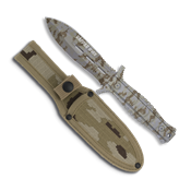 Couteau WAPPAR RIVER 32247 camo lame 12.5 cm