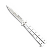 Couteau papillon ALBAINOX 02096 Ninja Dragon lame inox 10.4 cm