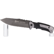 Couteau scie K25 gris 32267 lame 14.5 cm