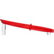 Couteau entrainement K25 rouge 32413 lame 18.4 cm