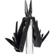 Pince multifonction K25 16 cm noir avec set d'embouts à visser