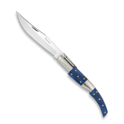 Couteau pliant ARABE N°00 01704 stamina bleu lame 7 cm
