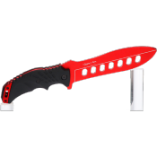 Couteau d'entraînement K25 Contact Trainer rouge 32181 lame 15 cm