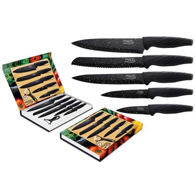 Coffret couteaux PRADEL évolution façon pierre noire