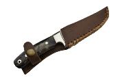 Couteau de chasse In’Forest IF2 corne de bélier lame 11.5 cm