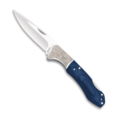 Couteau pliant Albainox 18632 stamina bleu lame 8.5 cm
