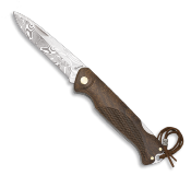 Couteau pliant Albainox 18661 lame 8 cm manche bois