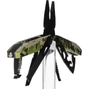 Pince multifonction K25 33288 camo vert - 17 outils