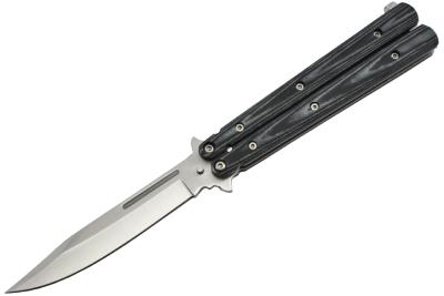 Couteau papillon Super Knives lame 10.3 cm manche G10