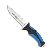 Couteau de plongée sous-marine NAUTILUS bleu 32349 lame 11.5 cm
