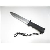 Couteau de survie RAMBO RM-H45 lame 17 cm