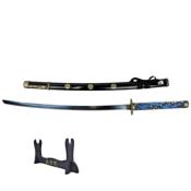 Katana ornemental ZS626BL bleu lame 67.5 cm