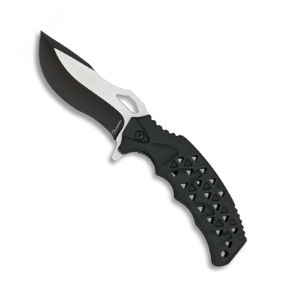 Couteau pliant ALBAINOX 19736 noir lame 9.3 cm