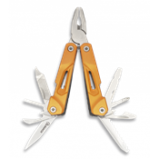 Pince multifonction orange aluminium inox 11 fonctions