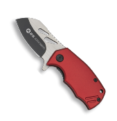 Couteau pliant K25 18720 rouge lame 5.4 cm