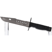Couteau tactique baïonnette K25 noir 32067 revêtement en titane