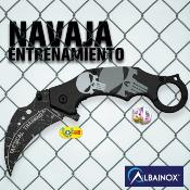 Couteau Karambit d’entrainement 18713 lame 7.5 cm