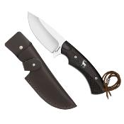 Couteau de chasse Albainox 32644 lame 9.5 cm décor CERF