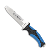 Couteau de plongée sous-marine OCTOPUS bleu 32332 lame 11.5 cm