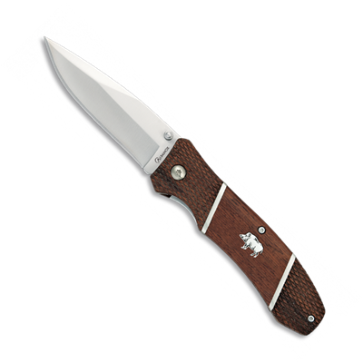 Couteau de poche ALBAINO 19467 SANGLIER manche bois lame 8.6 cm