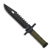 Couteau de survie baïonnette Albainox 32570 lame 19 cm