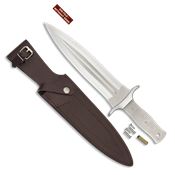 Couteau sportif sans plaquettes Albainox 31668-F lame 23.5 cm
