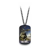 DOG TAG avec chainette AIR FORCE