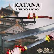 Katana Tachi Tole 10 Imperial 32550 rouge noir