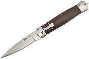 Couteau Automatique Maxknives  bois lame 9.8 cm 