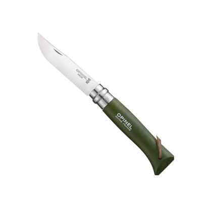 Couteau OPINEL Baroudeur N°08 - lame 8.5 cm - manche kaki