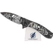 Couteau pliant Albainox Crâne 3D 18477-A lame 9 cm